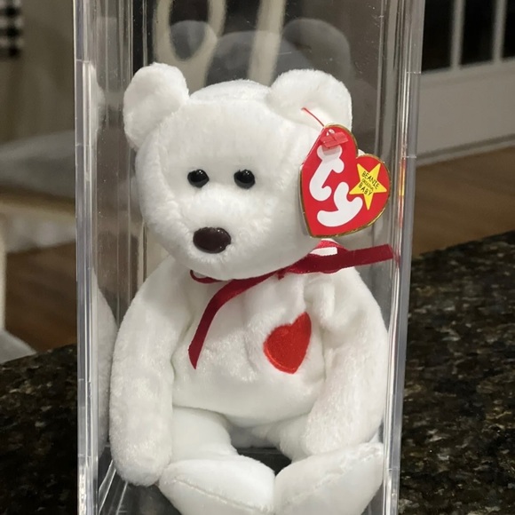 Other Ty Beanie Babies Valentino Bear Poshmark